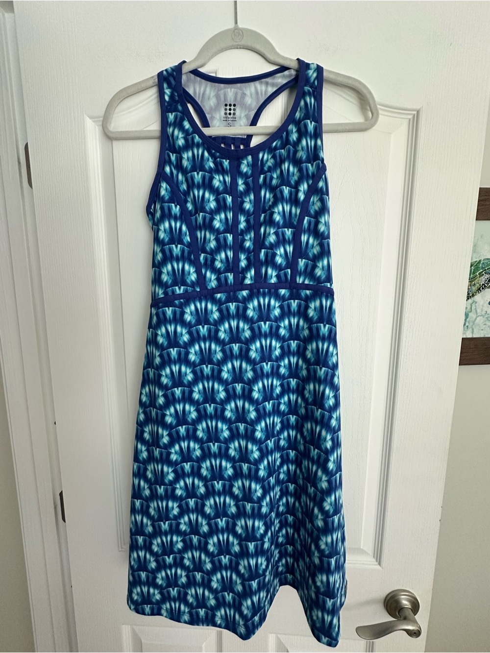 Title Nine Lavender and Royal Blue Strappy Tank